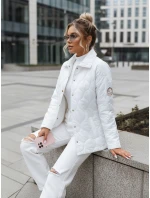 Dámska prešívaná bunda RATIA ecru FashionStreet TY3613