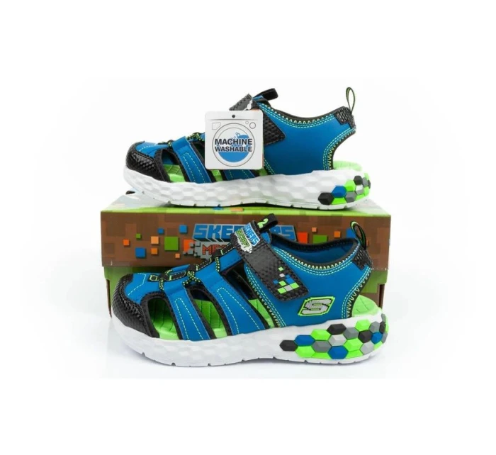 Sandále Skechers Jr 402213L/BBLM