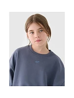 Dievčenská mikina bez kapucne 4F 4FJRSS24TSWSF1331-32S