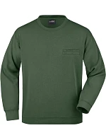 JN Mikina s kapsou 02.0 dark green model 22494222 - Daiber