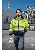 Korntex KXPJ – Pilotná bunda Oslo Hi-Vis 76.KXPJ žltá/námornícka modrá Korntex KXPJ – Pilotná bunda Oslo Hi-Vis 76.KXPJ žltá/námornícka modrá