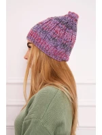 Fleecová čiapka Melisa K241 fialová+červená Fleecová čiapka Melisa K241 fialová+červená