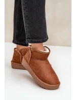 Śniegowce Na Platformie Damskie D.Franklin DFSH370010 Brązowe Śniegowce Na Platformie Damskie D.Franklin DFSH370010 Brązowe