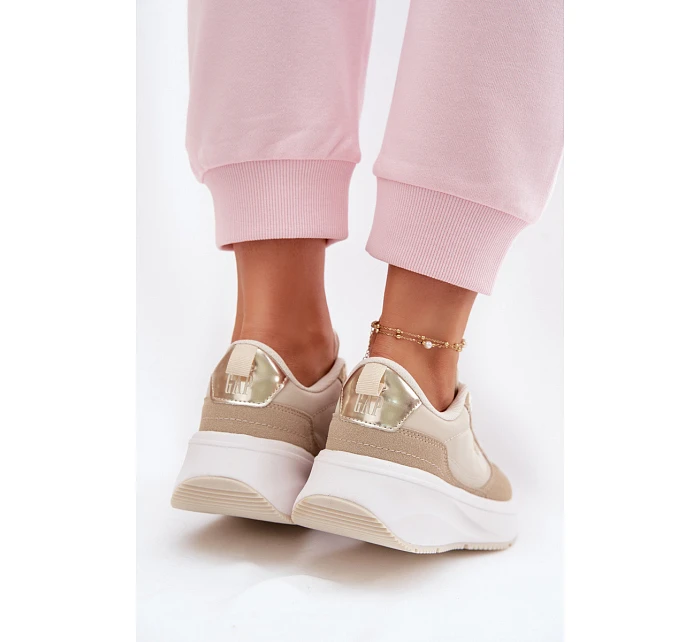 Dámské tenisky na platformě  Béžové model 22074762 - GAP