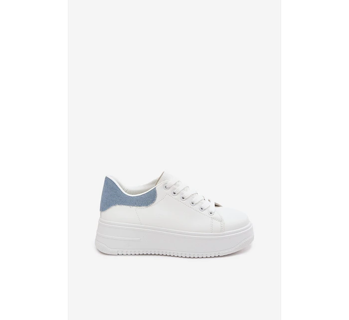 Dámské tenisky na platformě z umělé kůže model 22107415 - Boto