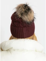 Dámska čiapka AT CZ 173501 gaštanová