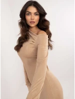 Šaty DHJ SK 20093.17 ťava