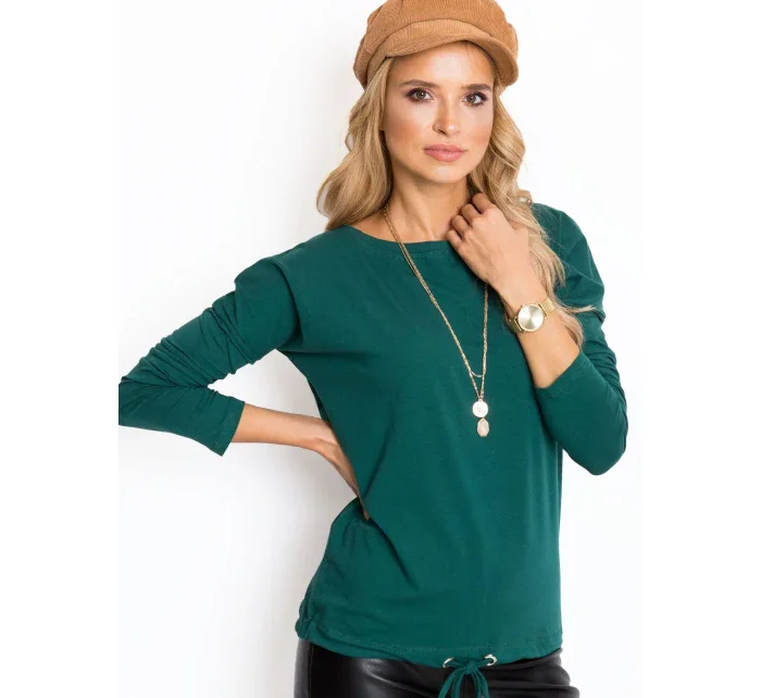 Blúzka RV BZ 5122.05P tmavo zelená