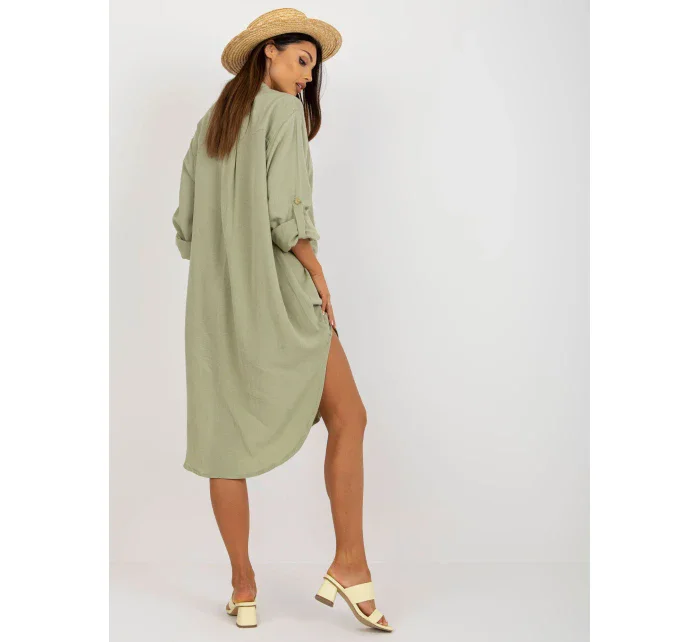 TW SK BE 199D šaty.85P pistácie TW SK BE 199D šaty.85P pistácie