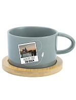 Personalizovaný keramický hrnček „MAKRONKA“ s fotografiou a cestovateľským motívom Personalizovaný keramický hrnček „MAKRONKA“ s fotografiou a cestovateľským motívom