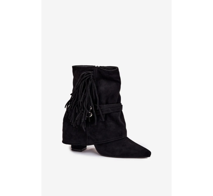 Topánky na podpätku model 217179 Krok vo veľkom štýle Topánky na podpätku model 217179 Krok vo veľkom štýle