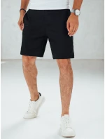 Pánské černé teplákové šortky Dstreet model 21989667 - FashionStreet