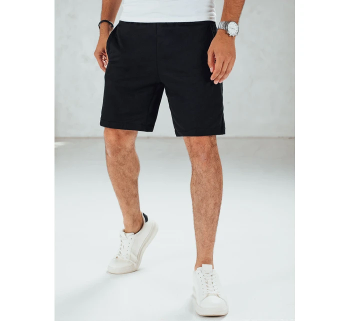 Pánské černé teplákové šortky Dstreet model 21989667 - FashionStreet