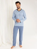Regina 495 dlhé/r 2XL-3XL Z25/26 pánske pyžamo