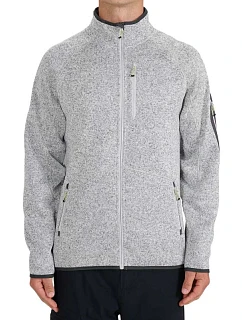 Pánský fleece 4F  light grey melange 4FWSS26TFLE 27M model 22088194 - Hikvision