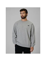Pánská mikina z fleece, regular střih, bez kapuce, 4F 4FRMM00TSWSM3059-27M Pánská mikina z fleece, regular střih, bez kapuce, 4F 4FRMM00TSWSM3059-27M
