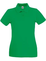 Fruit of the Loom Lady-Fit Premium Polo Dámske piqué polo 16.3030 kelly green