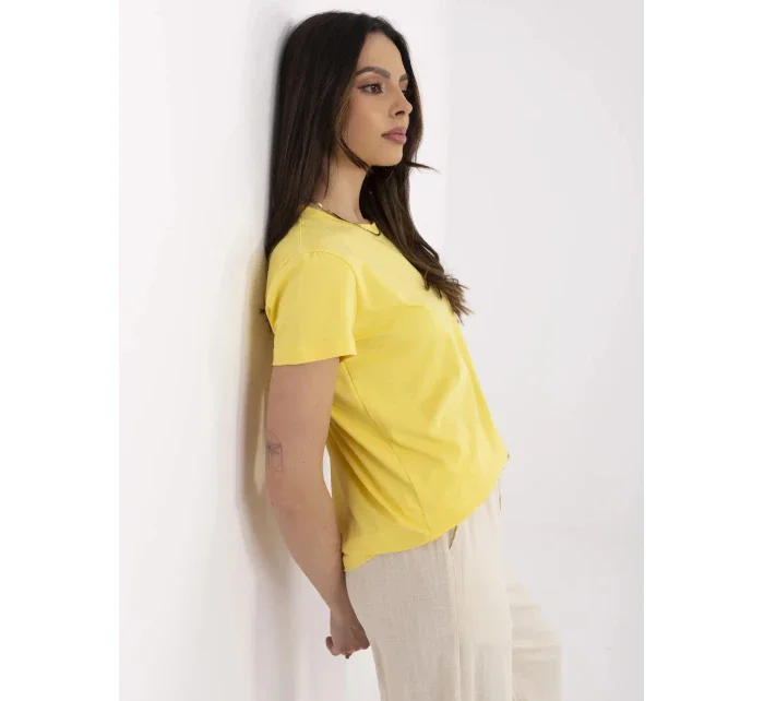 T shirt CLM TS model 21091850 żółty - FPrice