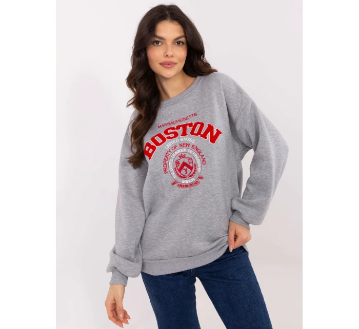 Mikina EM BL 617 15.51P svetlo šedá