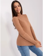 Jumper PM SW model 20742388 světle hnědý - FPrice Jumper PM SW model 20742388 světle hnědý - FPrice