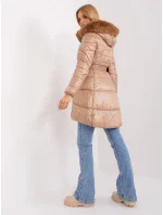 Dámska bunda NM KR TR8173.96P svetlohnedá - FPrice