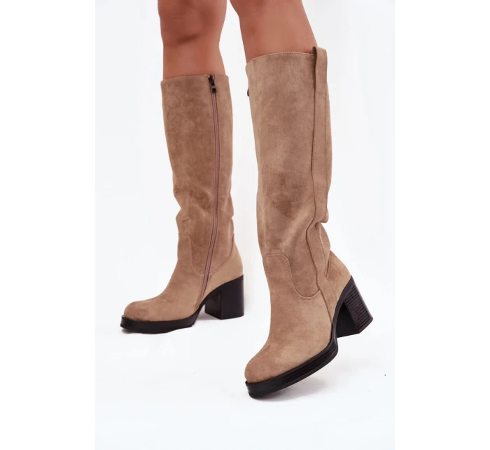 Topánky na podpätku model 220225 Krok v štýle