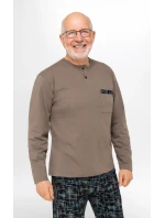 Pánske pyžamo Martel 412 Marcel II dł/r M-2XL