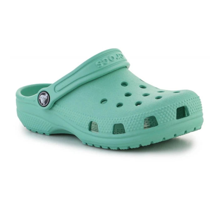 Klapki Classic Clog Jade Stone Jr model 18637168 dětské - Crocs Klapki Classic Clog Jade Stone Jr model 18637168 dětské - Crocs