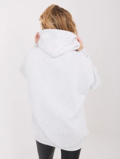 WT BL mikina A1066.53 svetlo šedá