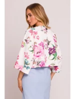 M844 Viacfarebný top s potlačou - model 2