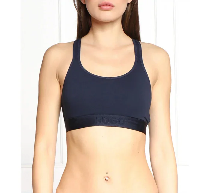 Dámska športová podprsenka 50480159 tmavomodrá - HUGO Boss