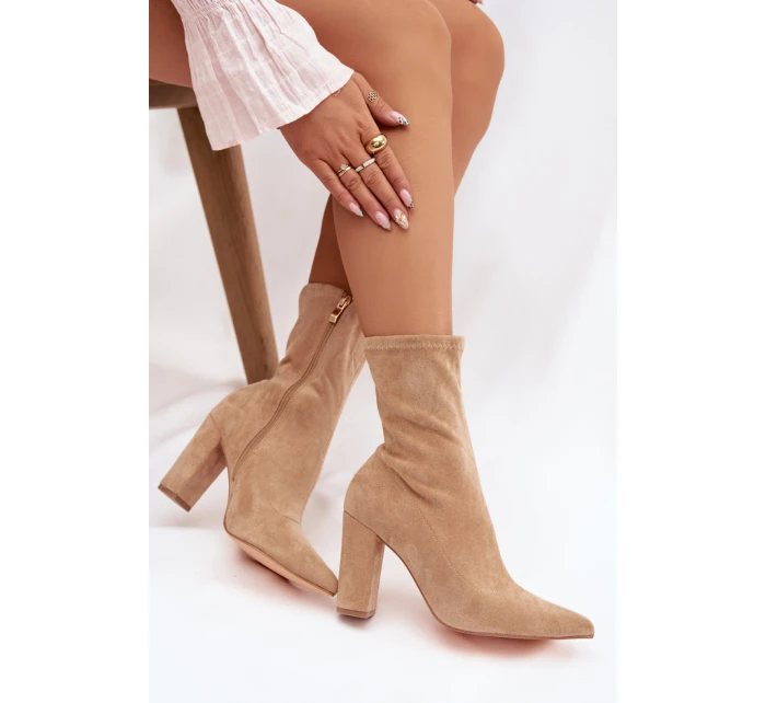 Topánky na podpätku model 222724 Step in style