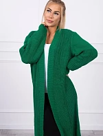 Zelený dlhý sveter