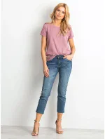 Tričko RV TS 4838.54P tmavo ružová