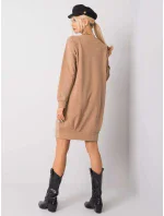 Šaty RV TU model 14842583 velbloud - FPrice Šaty RV TU model 14842583 velbloud - FPrice