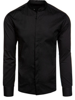 Pánska čierna košeľa Dstreet DX2522