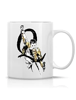 FREDDIE MERCURY - klasický biely keramický hrnček 300 ml