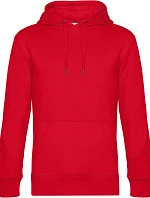 B&C KING Hooded_° Pánska mikina s kapucňou 01.U02K červená