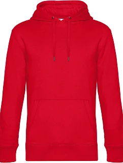 B&C KING Hooded_° Pánska mikina s kapucňou 01.U02K červená