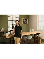 Dámské piqué polo 10. black model 22473604 - Russell Athletic Dámské piqué polo 10. black model 22473604 - Russell Athletic