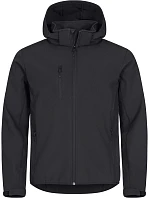 Classics Softshell Hoody M Pánská 3vrstvá softshellová bunda s kapucí model 22471052 black - Clique Classics Softshell Hoody M Pánská 3vrstvá softshellová bunda s kapucí model 22471052 black - Clique