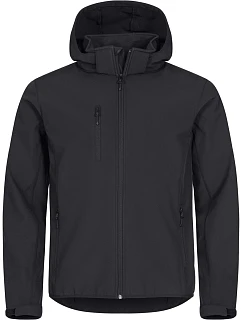 Classics Softshell Hoody M Pánská 3vrstvá softshellová bunda s kapucí model 22471052 black - Clique