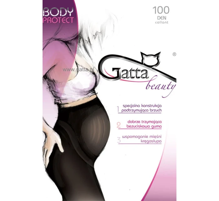 Gatta Body Protect 100 Den farba:nero