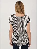 Blúzka D73771AG10978AA tmavomodrá