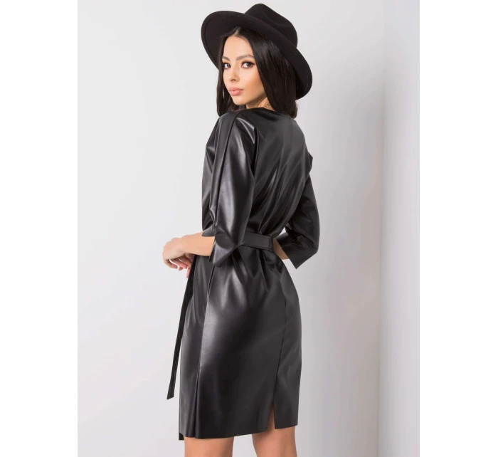 Šaty LK SK 508400.31 čierna farba