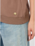 Blúzka RV BZ A1214.89 bielo-hnedá