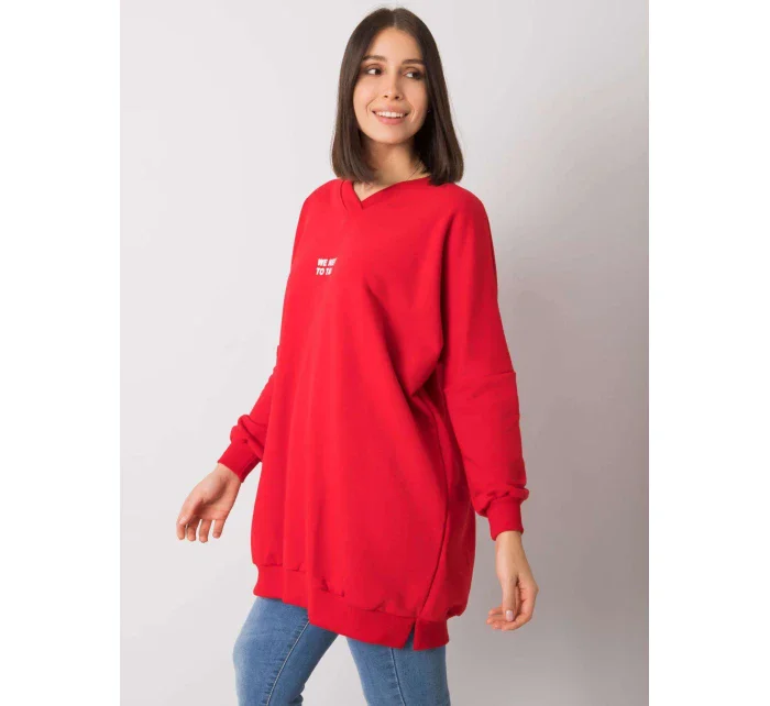 Tunika RV TU model 16292628 červená - FPrice Tunika RV TU model 16292628 červená - FPrice