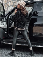 Dámská alpaka rozepínací bunda černá Dstreet model 21980937 - FashionStreet