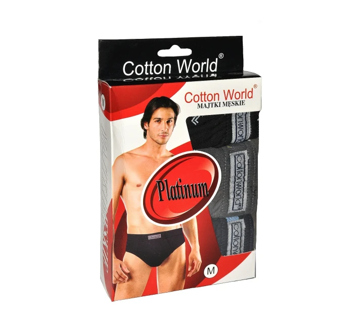 Pánske slipy Cotton World A'3 M-3XL