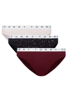 TOMMY HILFIGER DÁMSKE BIKINY 3-PACK FIGS